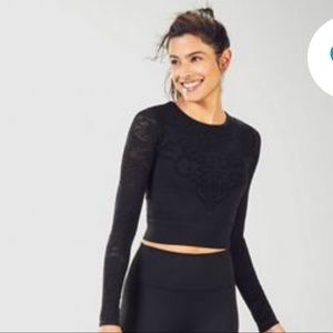 Women's sculptknit long sleeve top